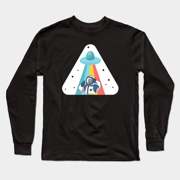 Space Travel Spaceman Going To Space Long Sleeve T-Shirt by rjstyle7